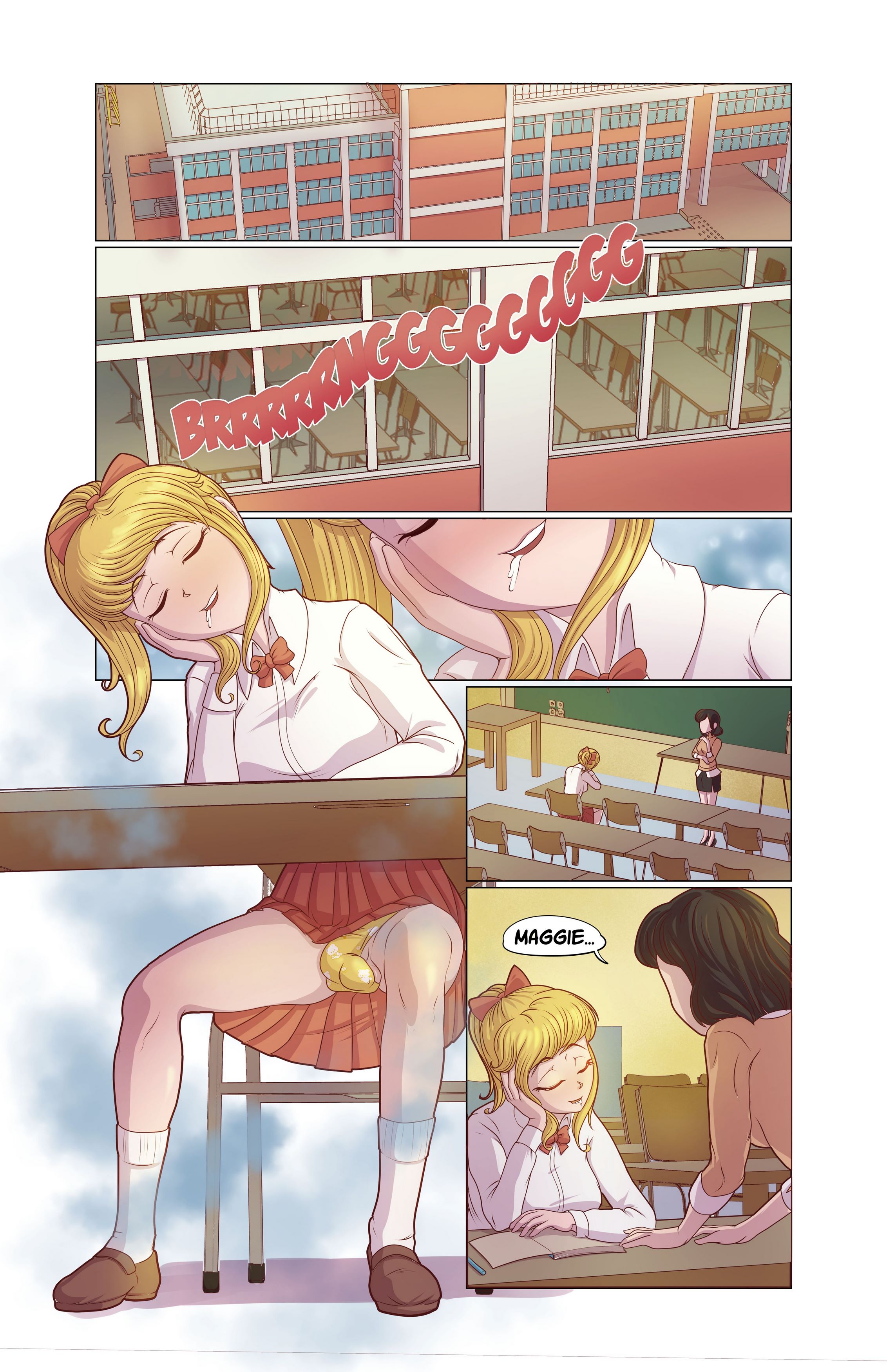 Maggie’s Hard [Agent Red Girl], Maggie’s Hard 2, page 2 of 16