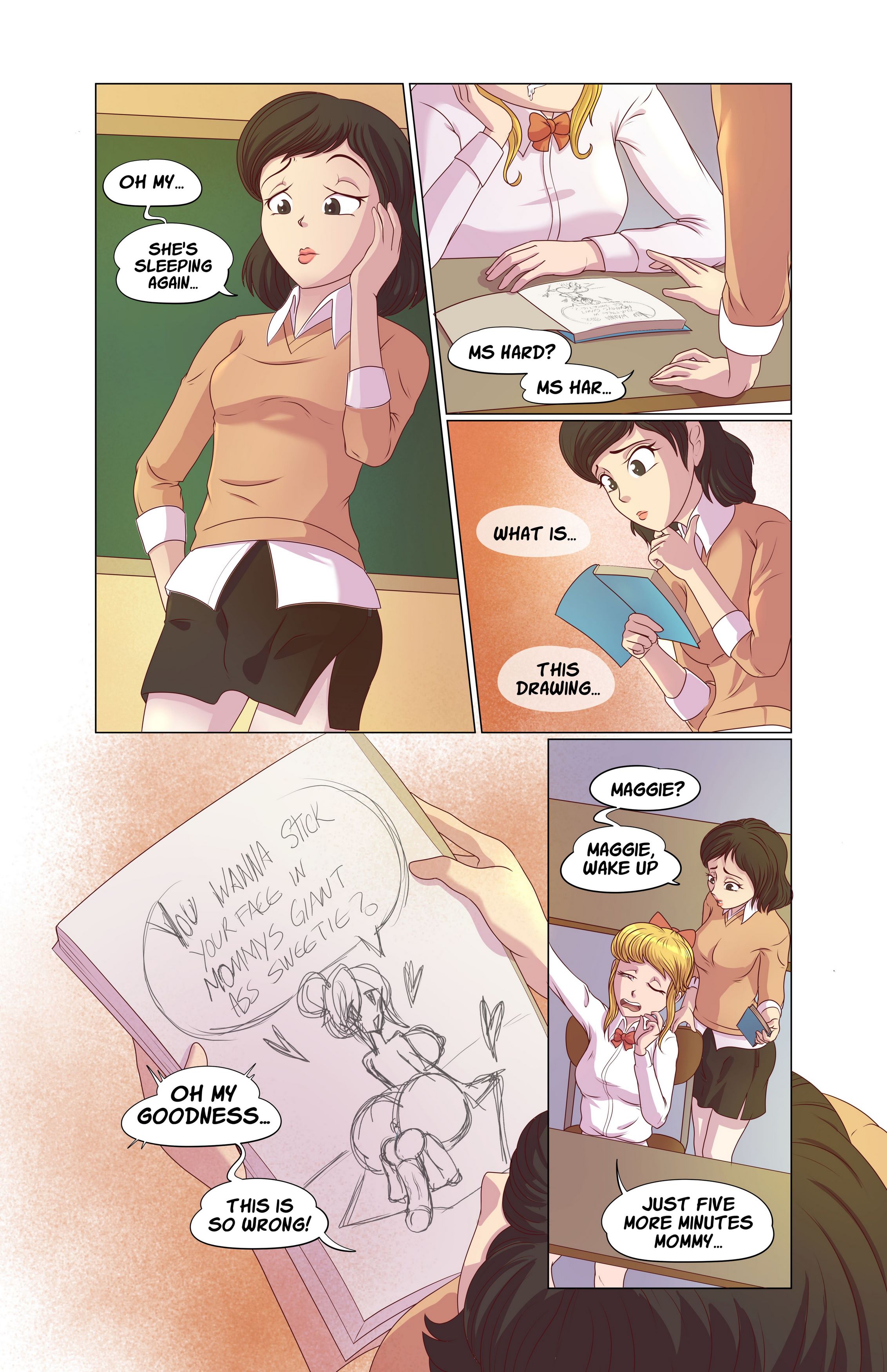 Maggie’s Hard [Agent Red Girl], Maggie’s Hard 2, page 3 of 16