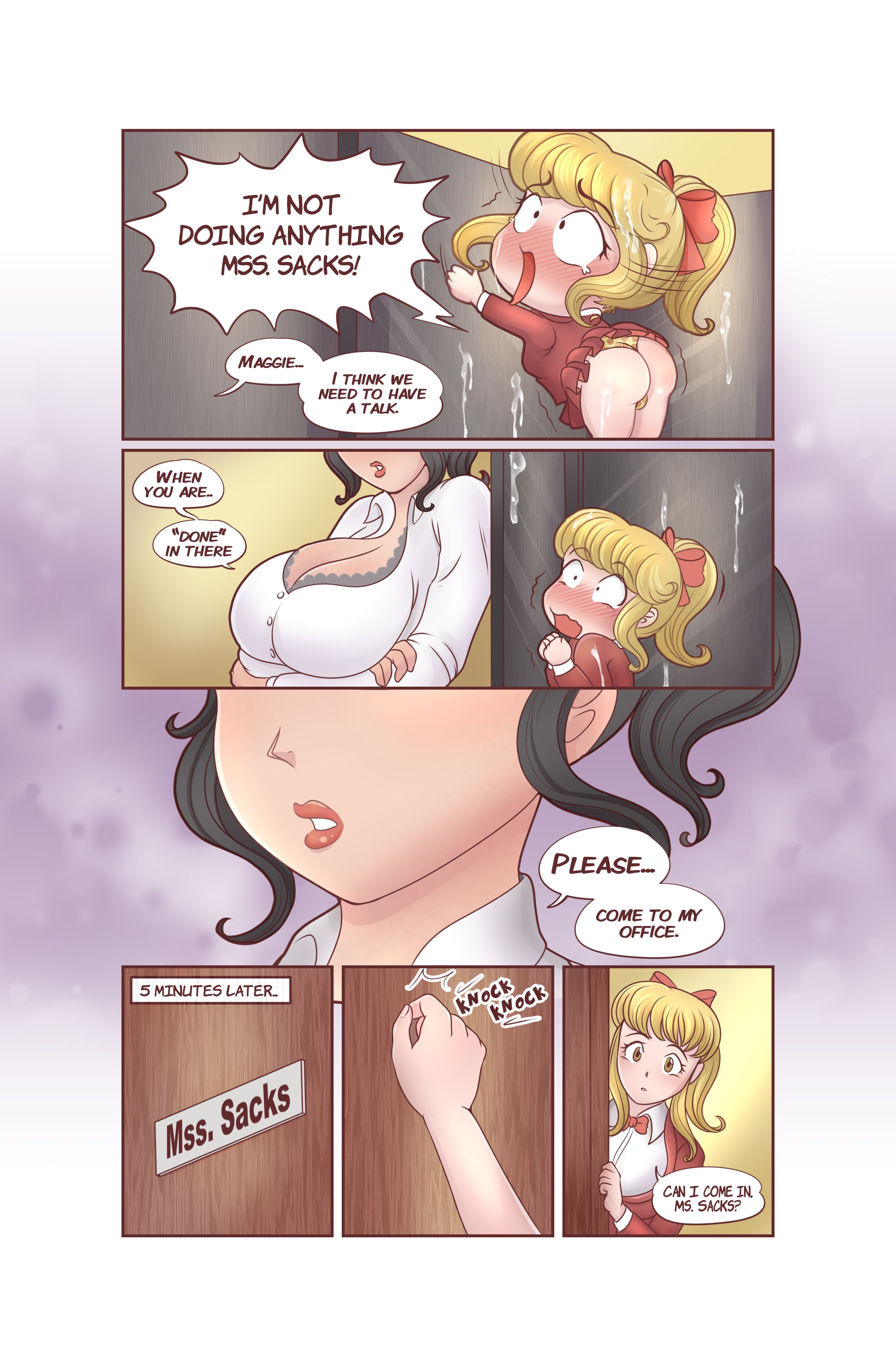 Maggie’s Hard [Agent Red Girl], Maggie’s Hard 1, page 20 of 27