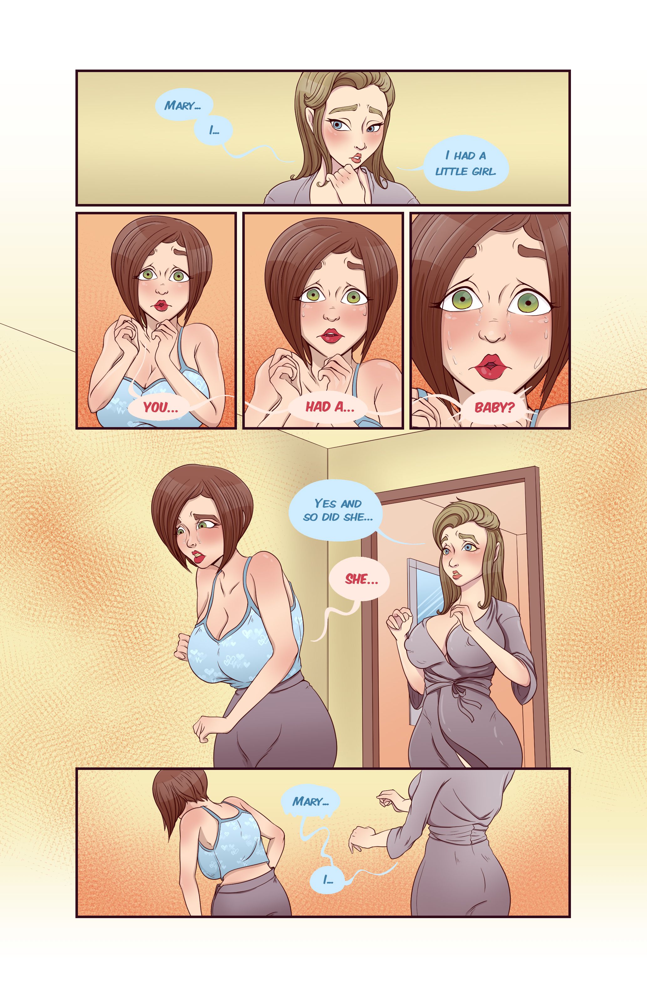 Mary’s First Time [Agent Red Girl], Mary’s First Time 5, page 21 of 24