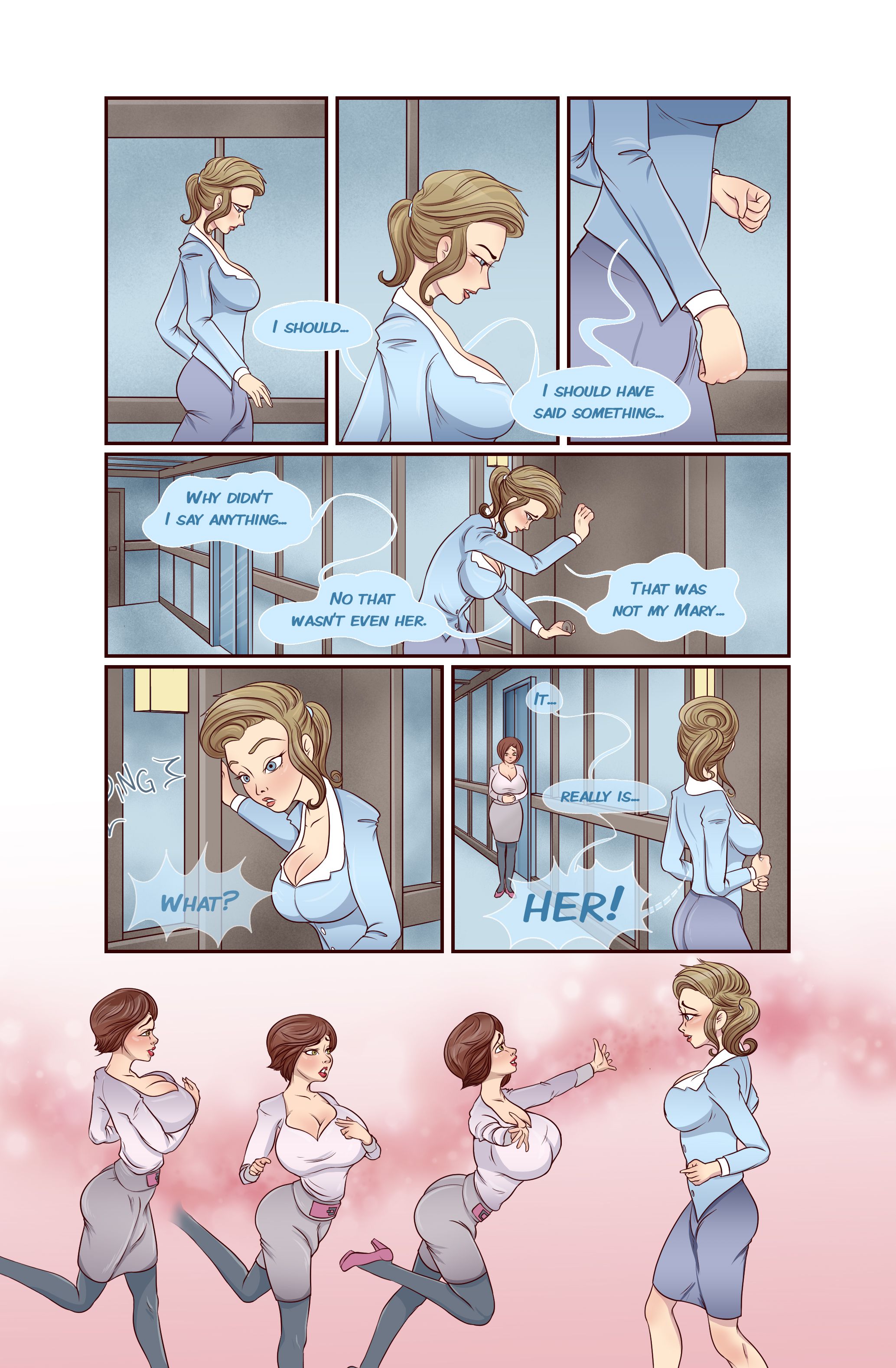 Mary’s First Time [Agent Red Girl], Mary’s First Time 5, page 10 of 24
