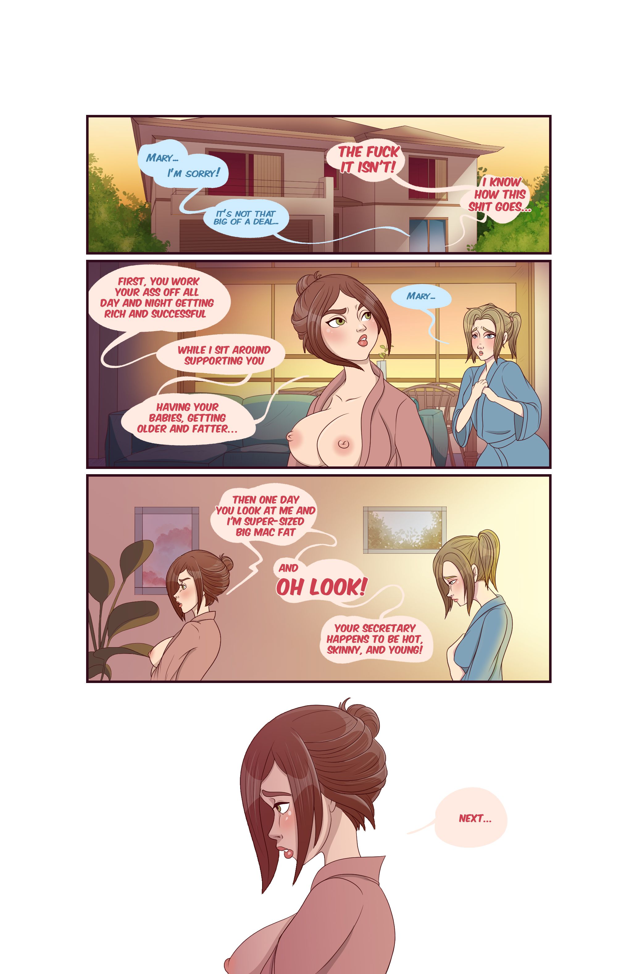 Mary’s First Time [Agent Red Girl], Mary’s First Time 4, page 2 of 17