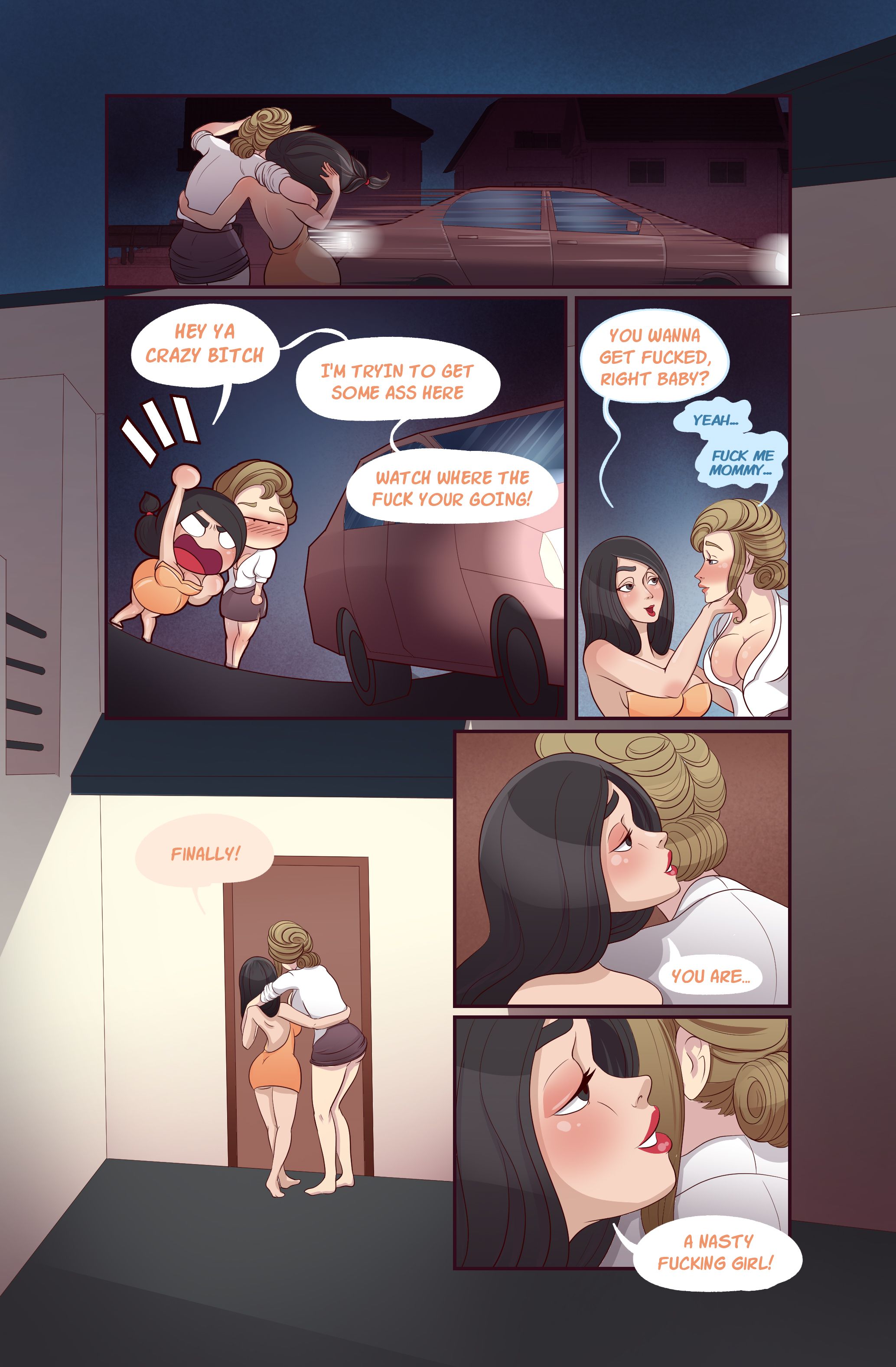 Mary’s First Time [Agent Red Girl], Mary’s First Time 4, page 12 of 17