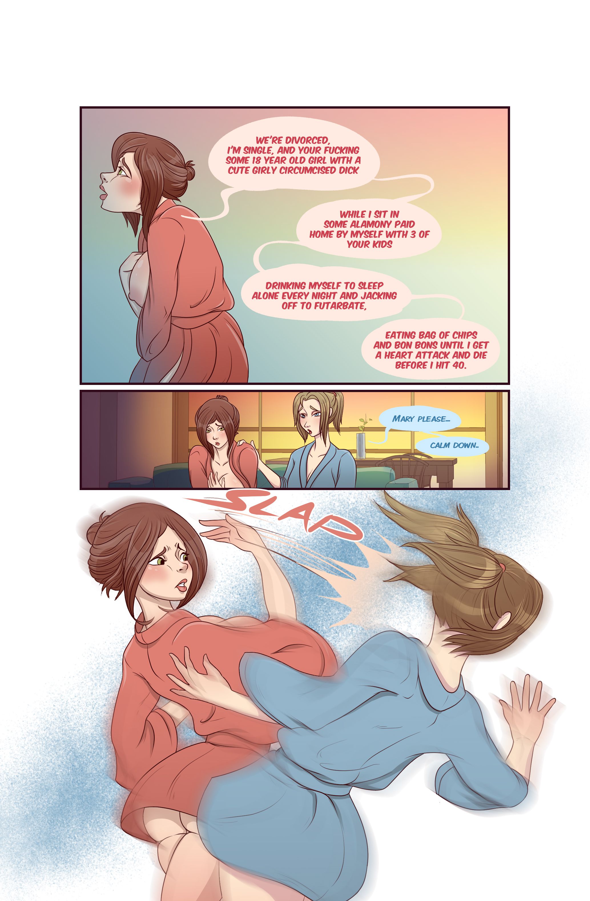 Mary’s First Time [Agent Red Girl], Mary’s First Time 4, page 3 of 17