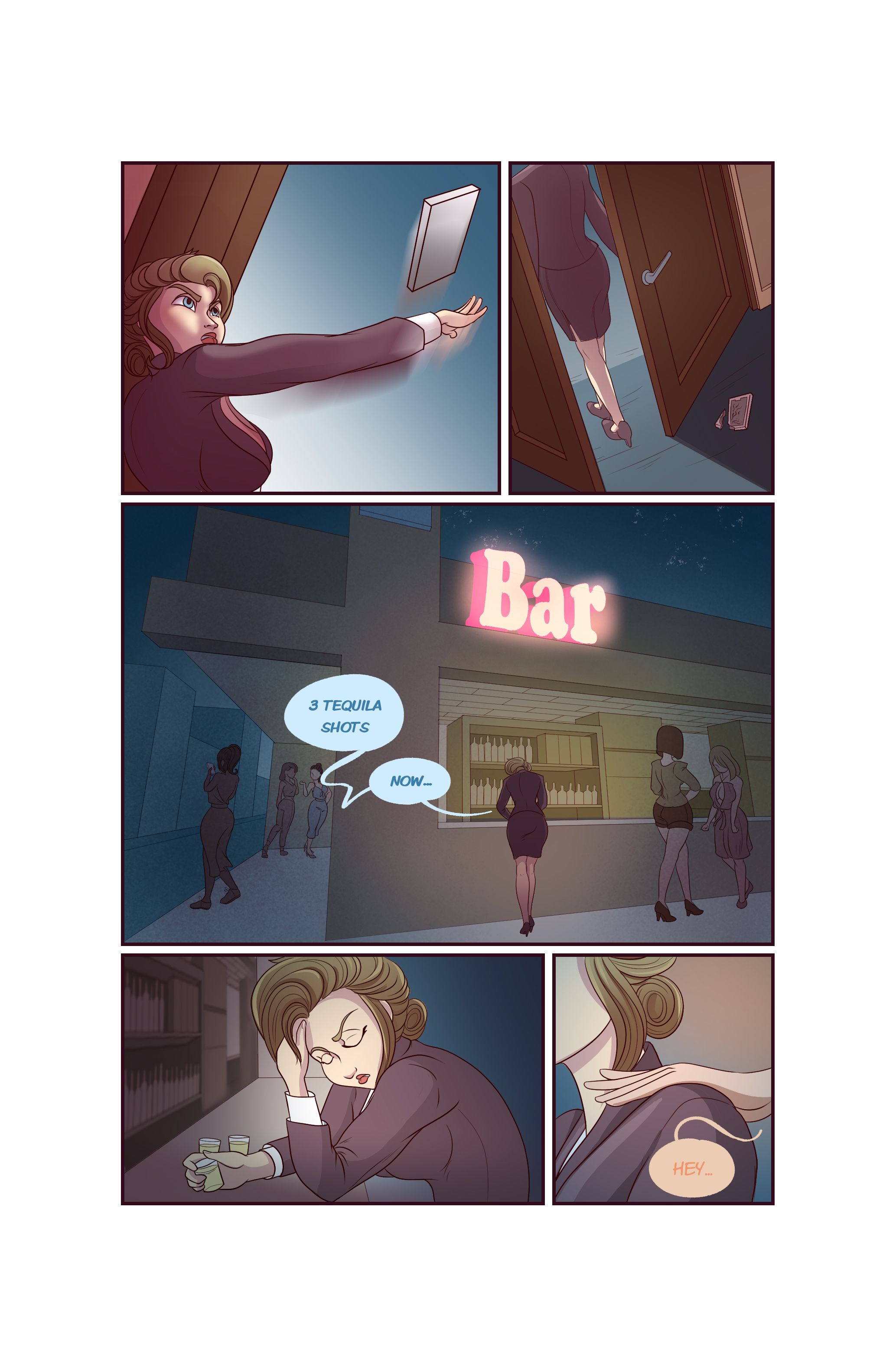 Mary’s First Time [Agent Red Girl], Mary’s First Time 4, page 6 of 17