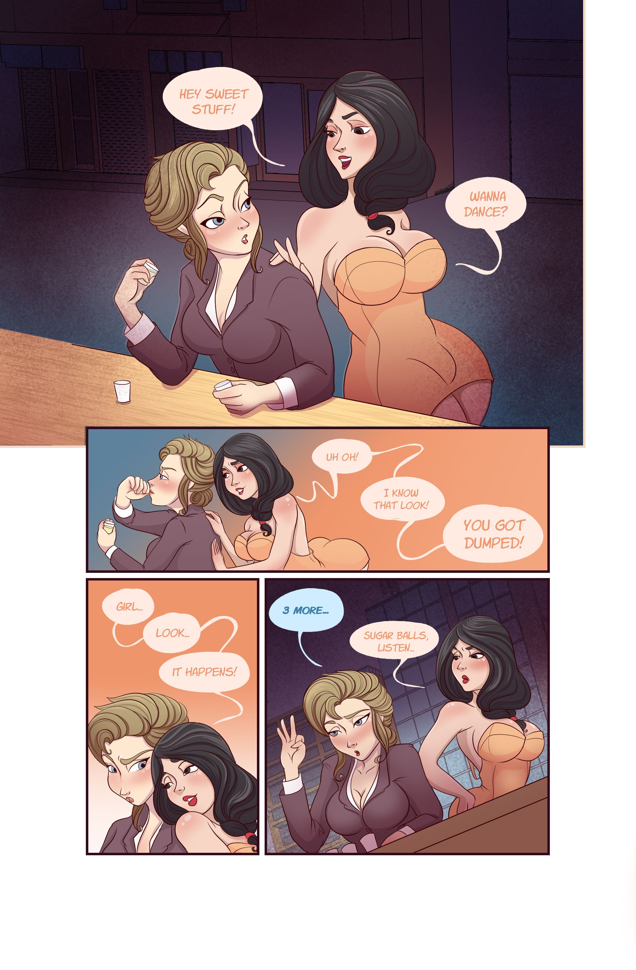 Mary’s First Time [Agent Red Girl], Mary’s First Time 4, page 7 of 17