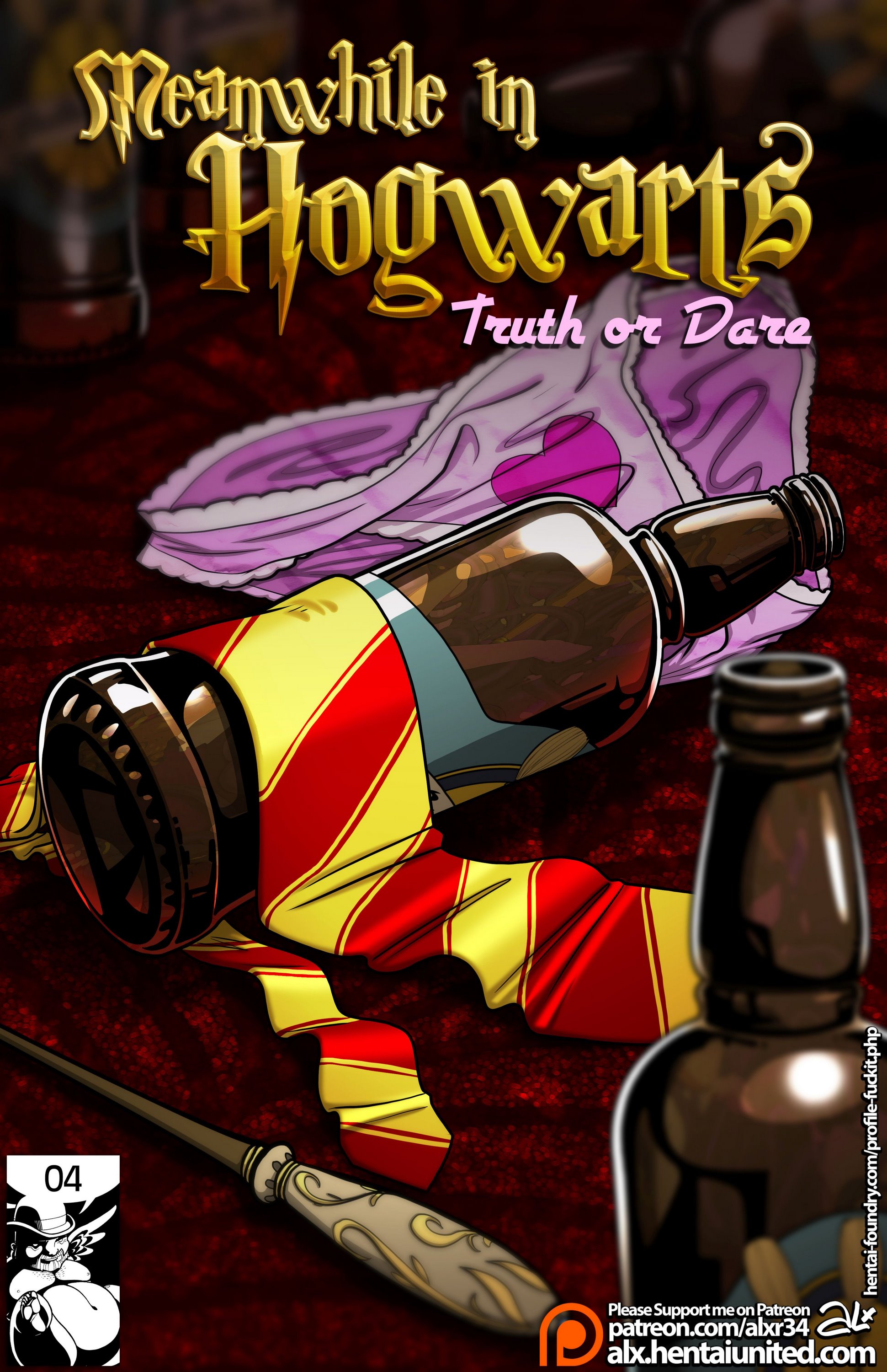 Meanwhile In Hogwarts – Truth Or Dare [Alxr34], Meanwhile In Hogwarts – Truth Or Dare, page 1 of 32