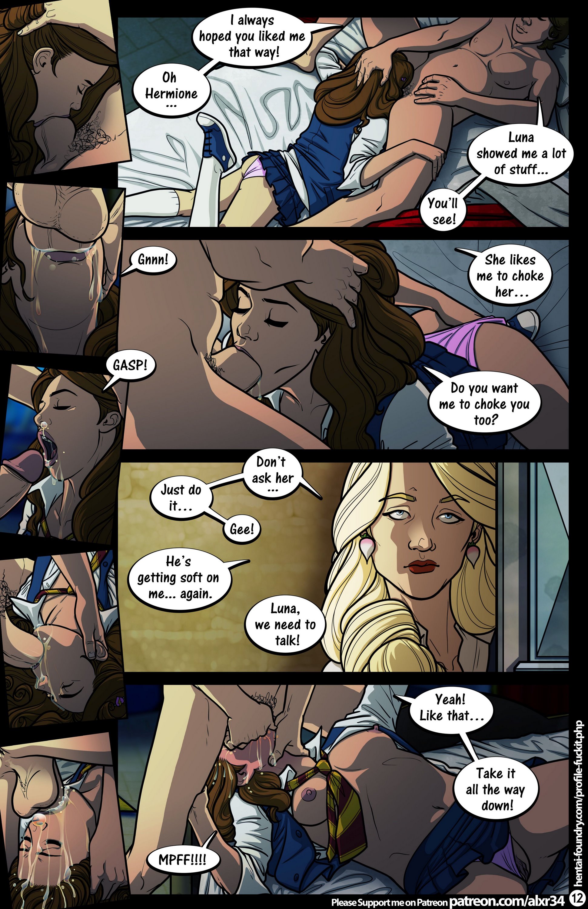 Meanwhile In Hogwarts – Truth Or Dare [Alxr34], Meanwhile In Hogwarts – Truth Or Dare, page 14 of 32