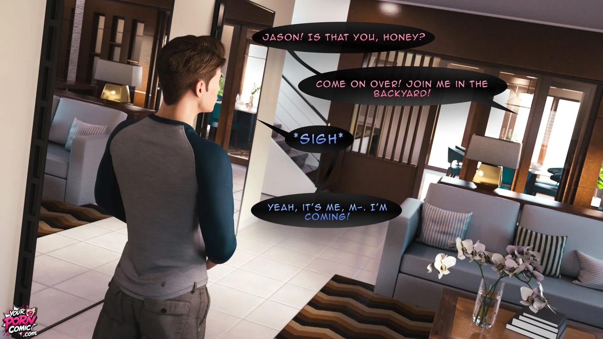 MILF in Heat [Fireglow3D], 2 . MILF in Heat - Chapter 2, page 2 of 80