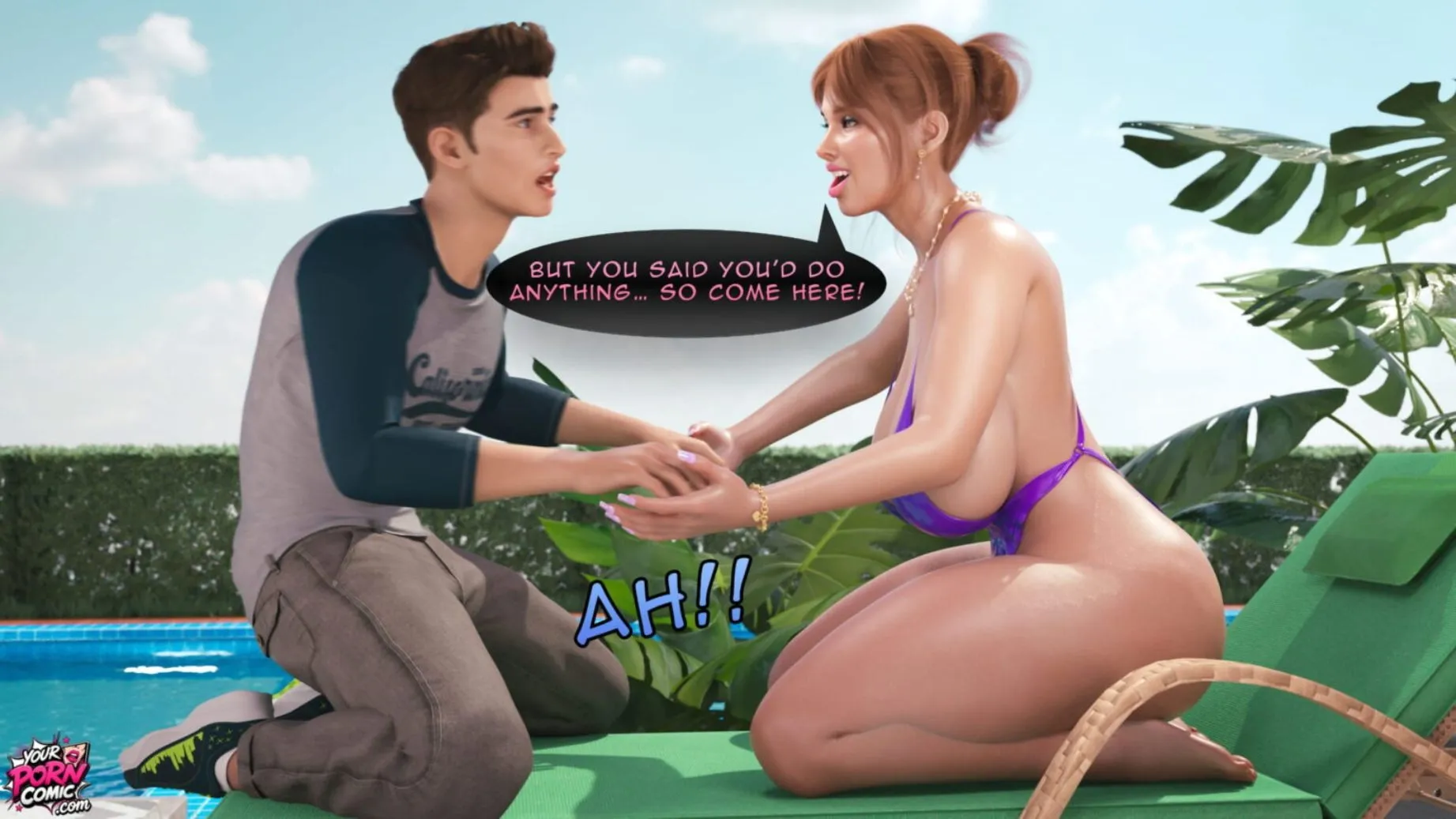 MILF in Heat [Fireglow3D], 2 . MILF in Heat - Chapter 2, page 23 of 80