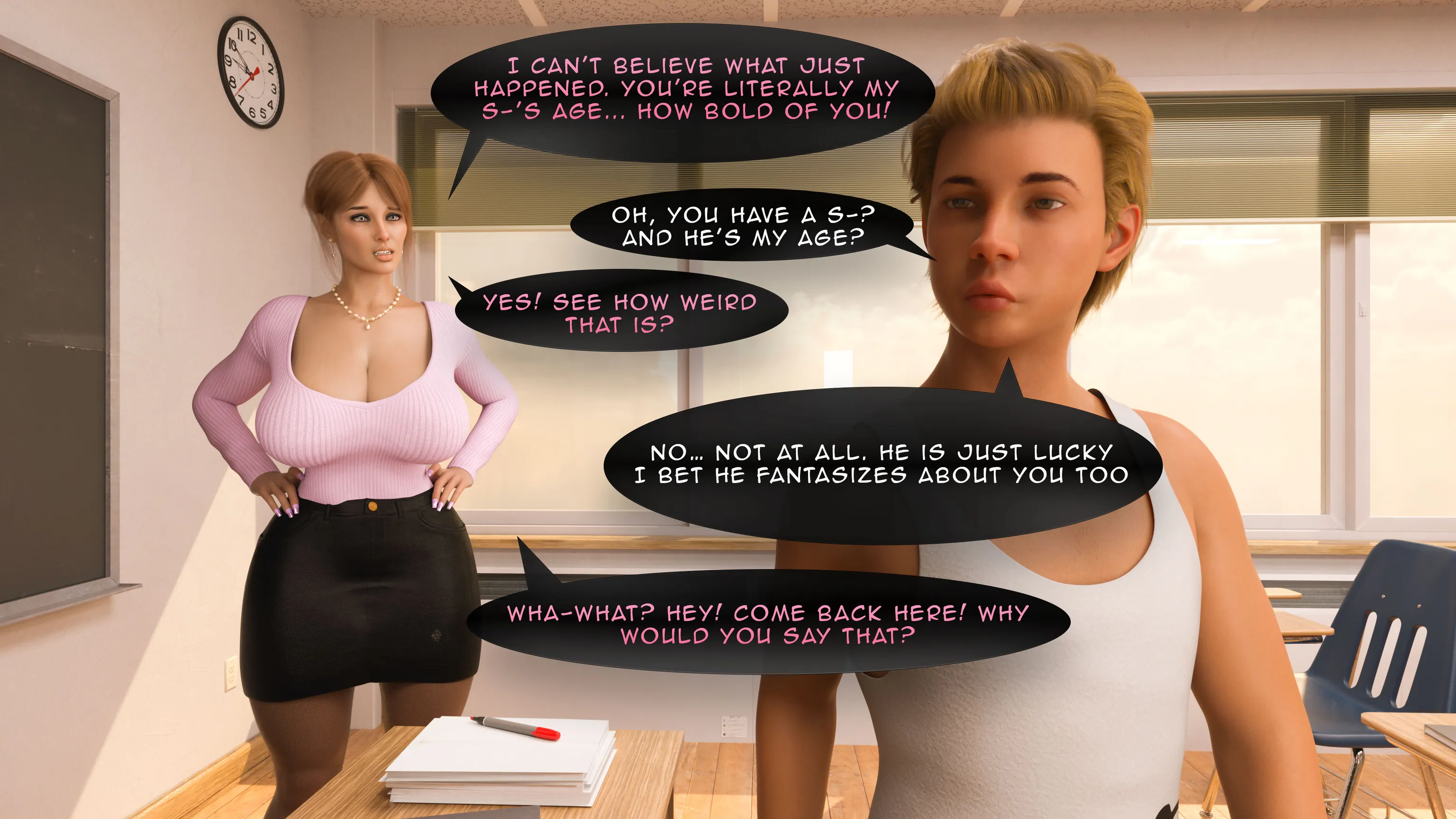 MILF in Heat [Fireglow3D], 1 . MILF in Heat - Chapter 1, page 125 of 152