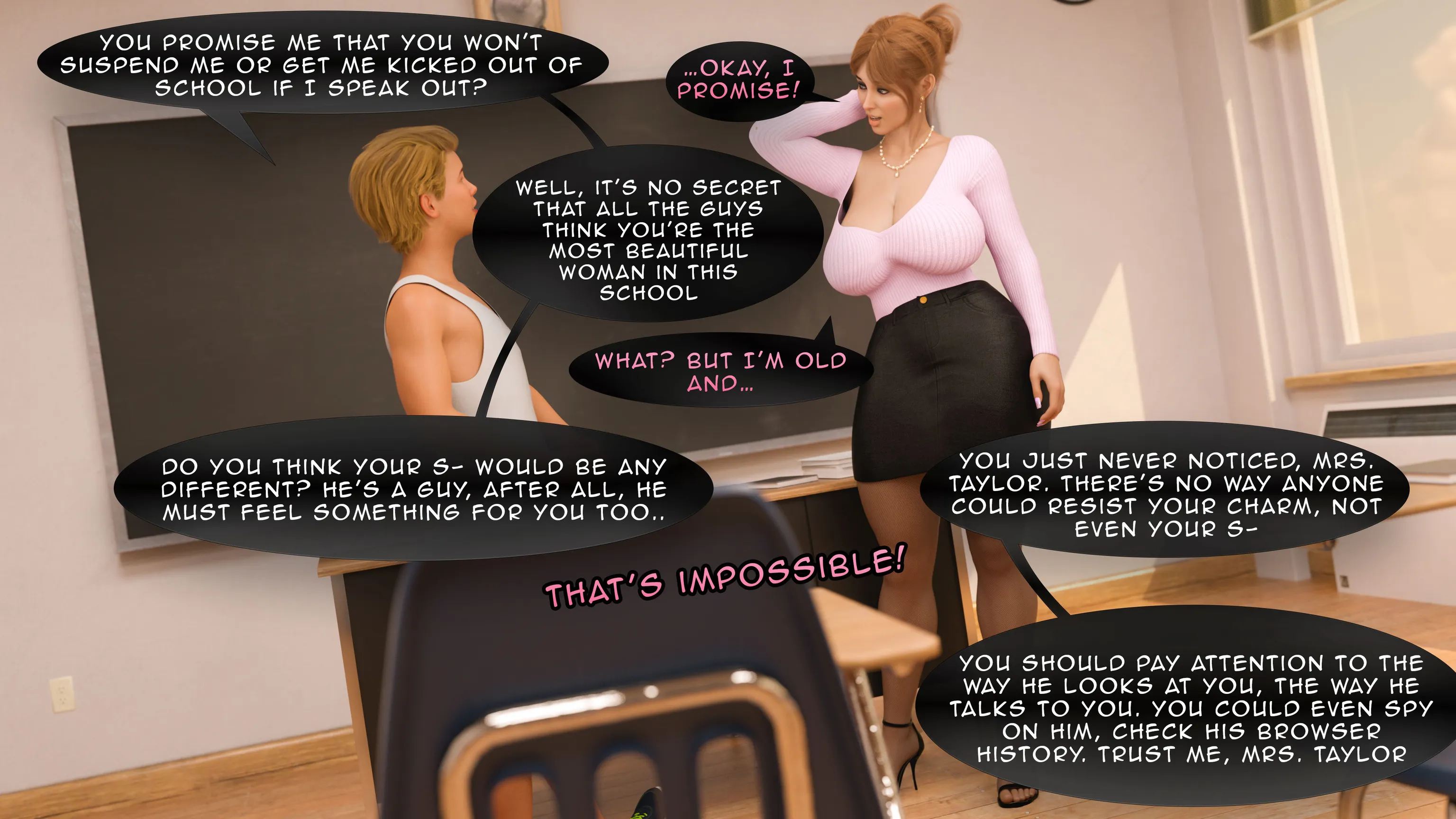 MILF in Heat [Fireglow3D], 1 . MILF in Heat - Chapter 1, page 126 of 152