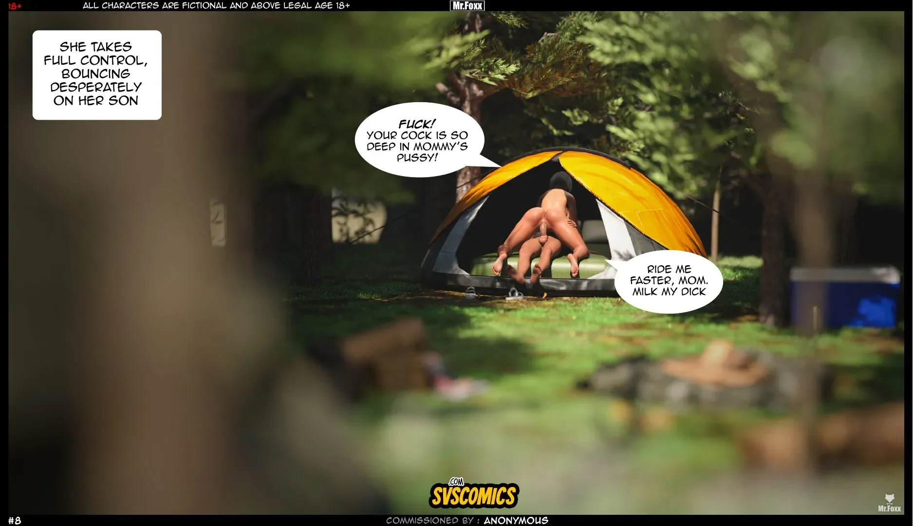 Mommy Study Help [ Mr.Foxx ], 2. Camping With Mom, page 9 of 11